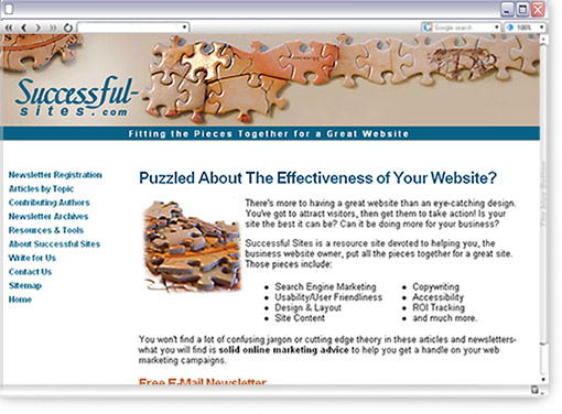 Successful Sites